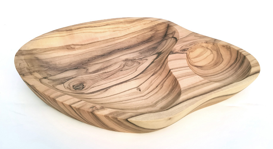 Olive Wood Olive Shaped Dishe
