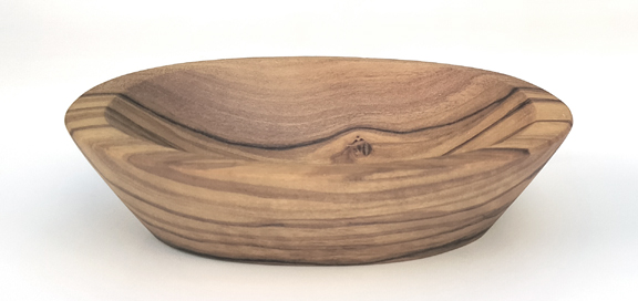 Olive Wood Oval Dishe 9cm