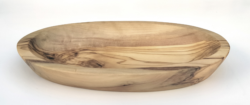Olive Wood Oval Dishe 17cm