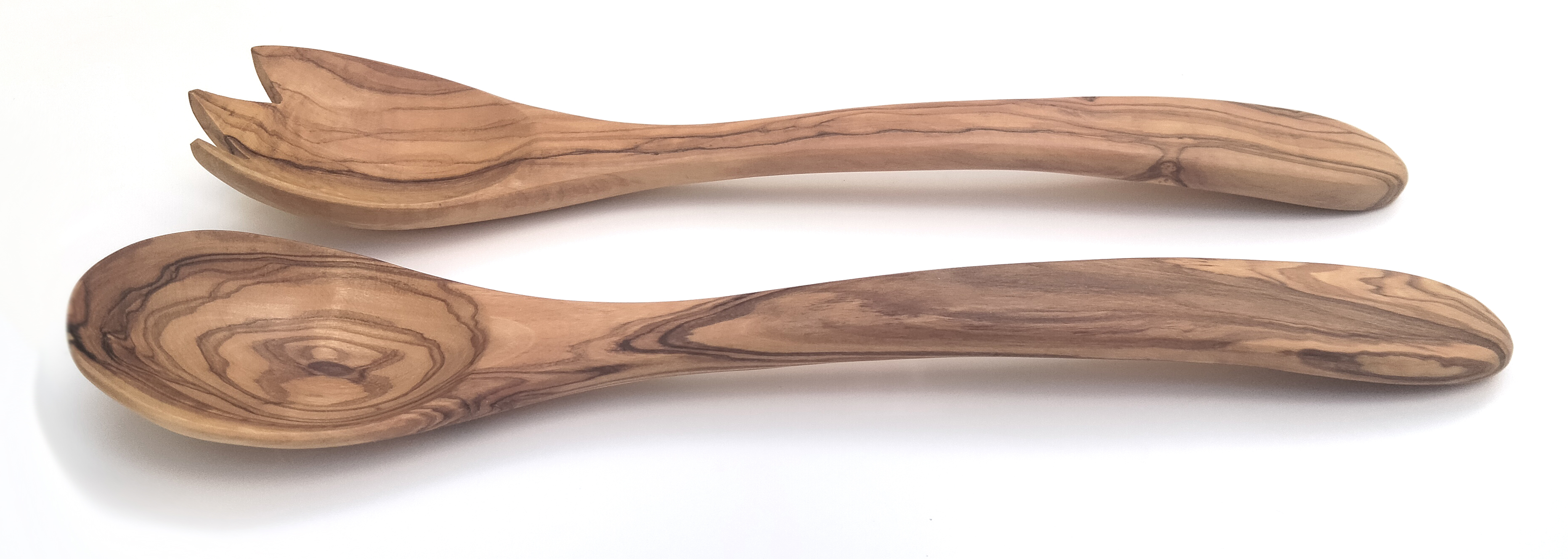 Olive Wood Salad Server 30cm