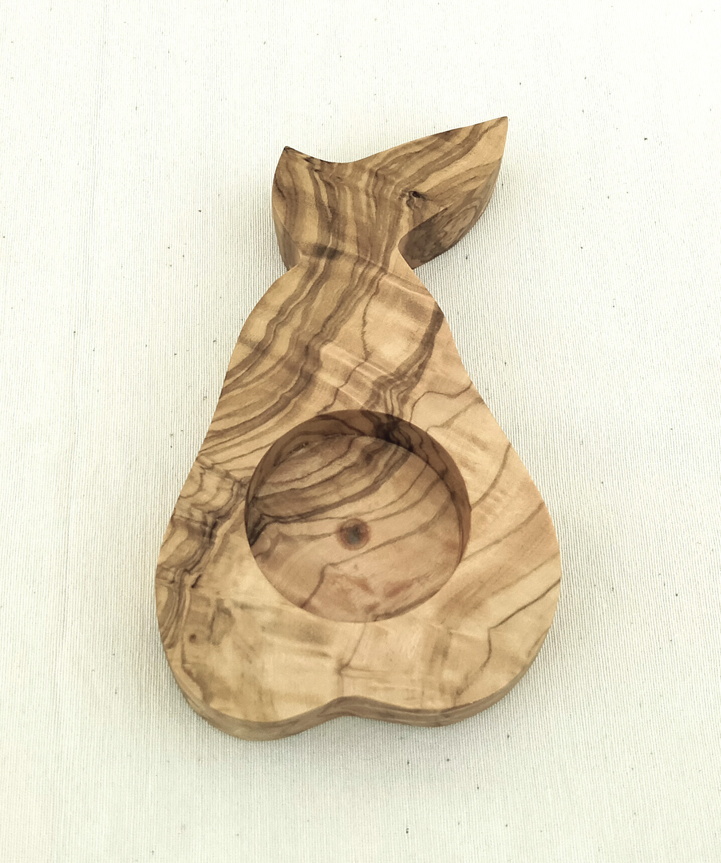 Olive Wood Pear Candle