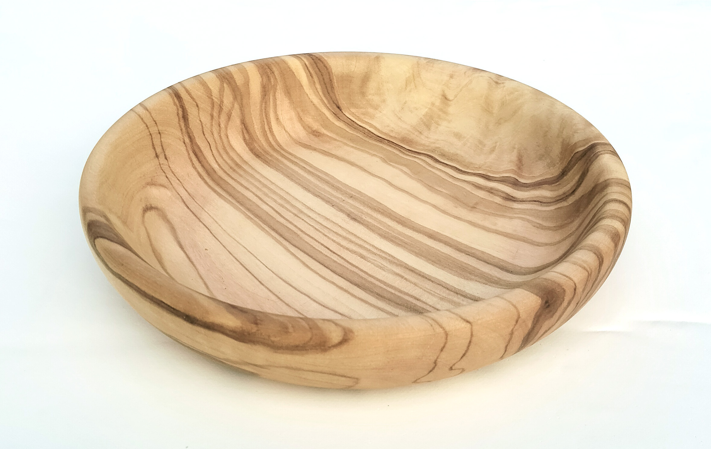 Olive Wood Round Plate 14cm