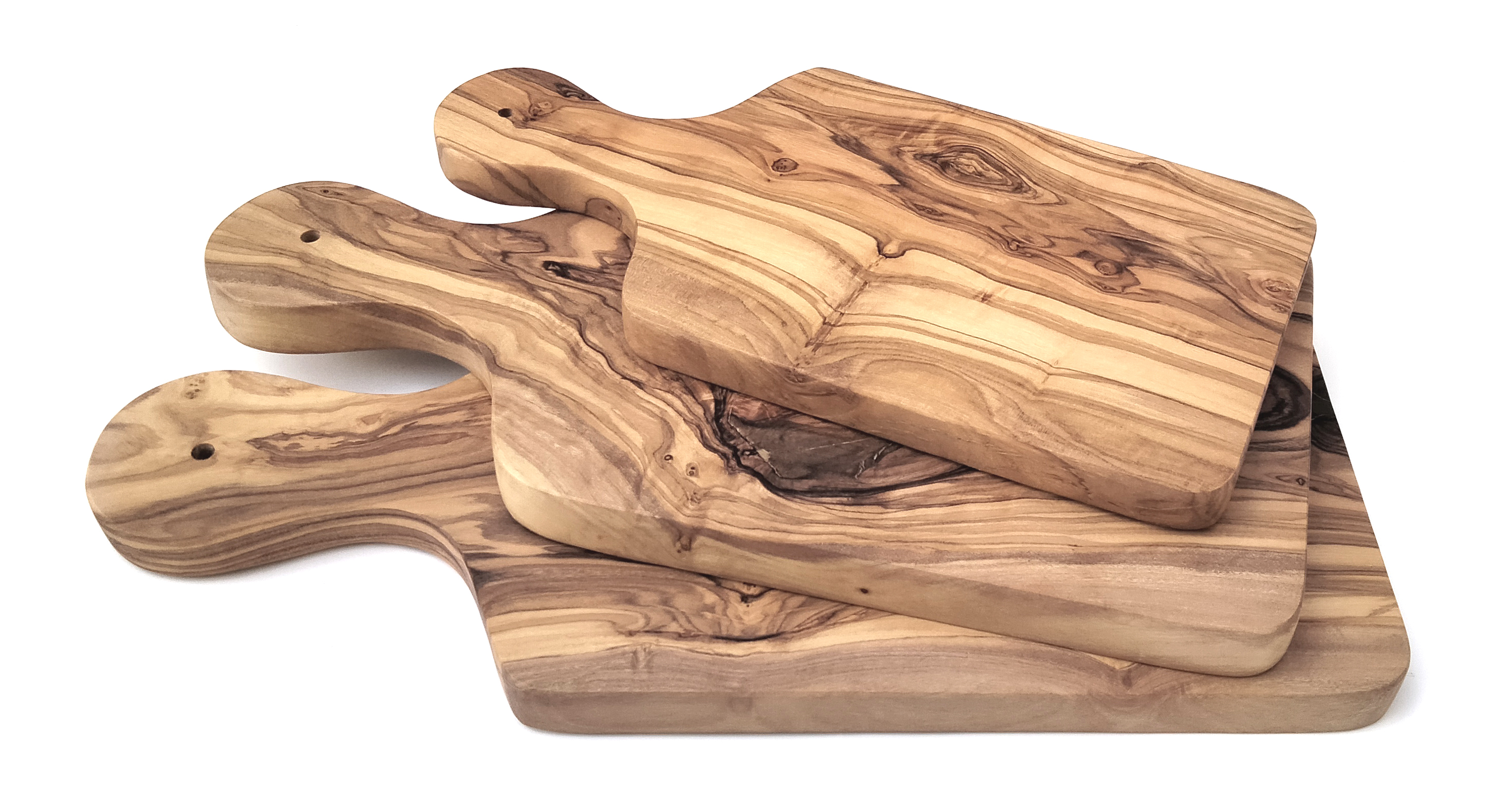 Olive Wood Parsley Cutting Board 23-27-30cm