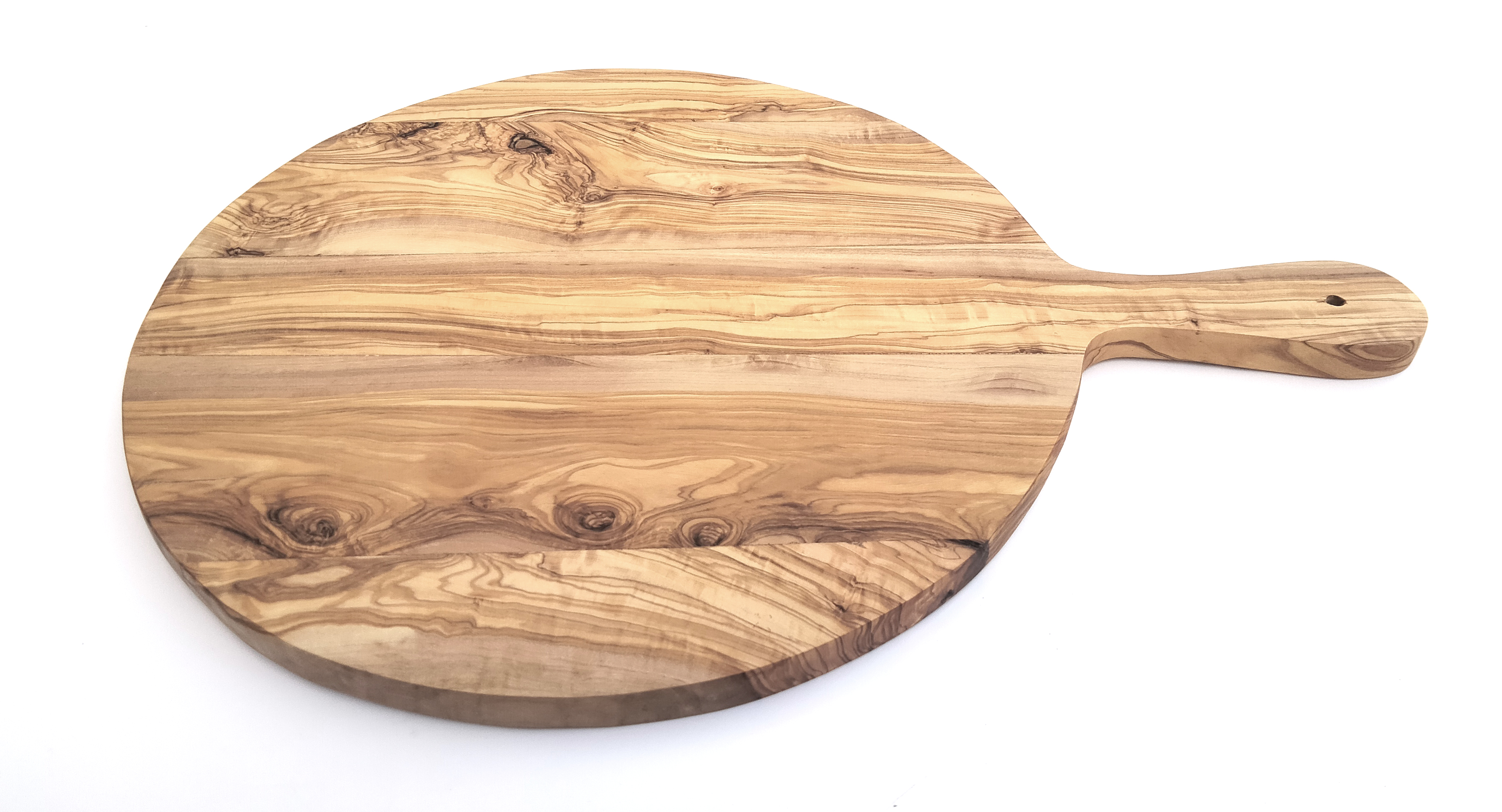 Olive Wood Pizza Cutting Board 44cm