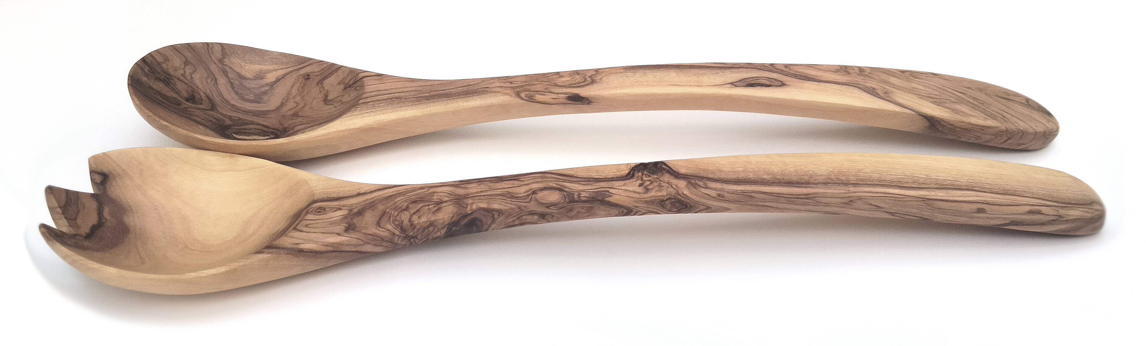 Olive Wood Salad Server 35cm