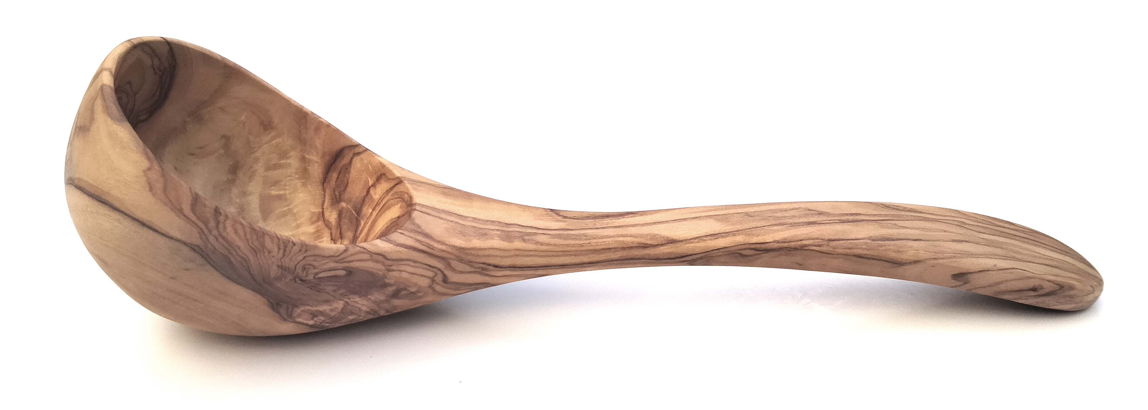 Olive Wood Soup Ladle 26-30cm