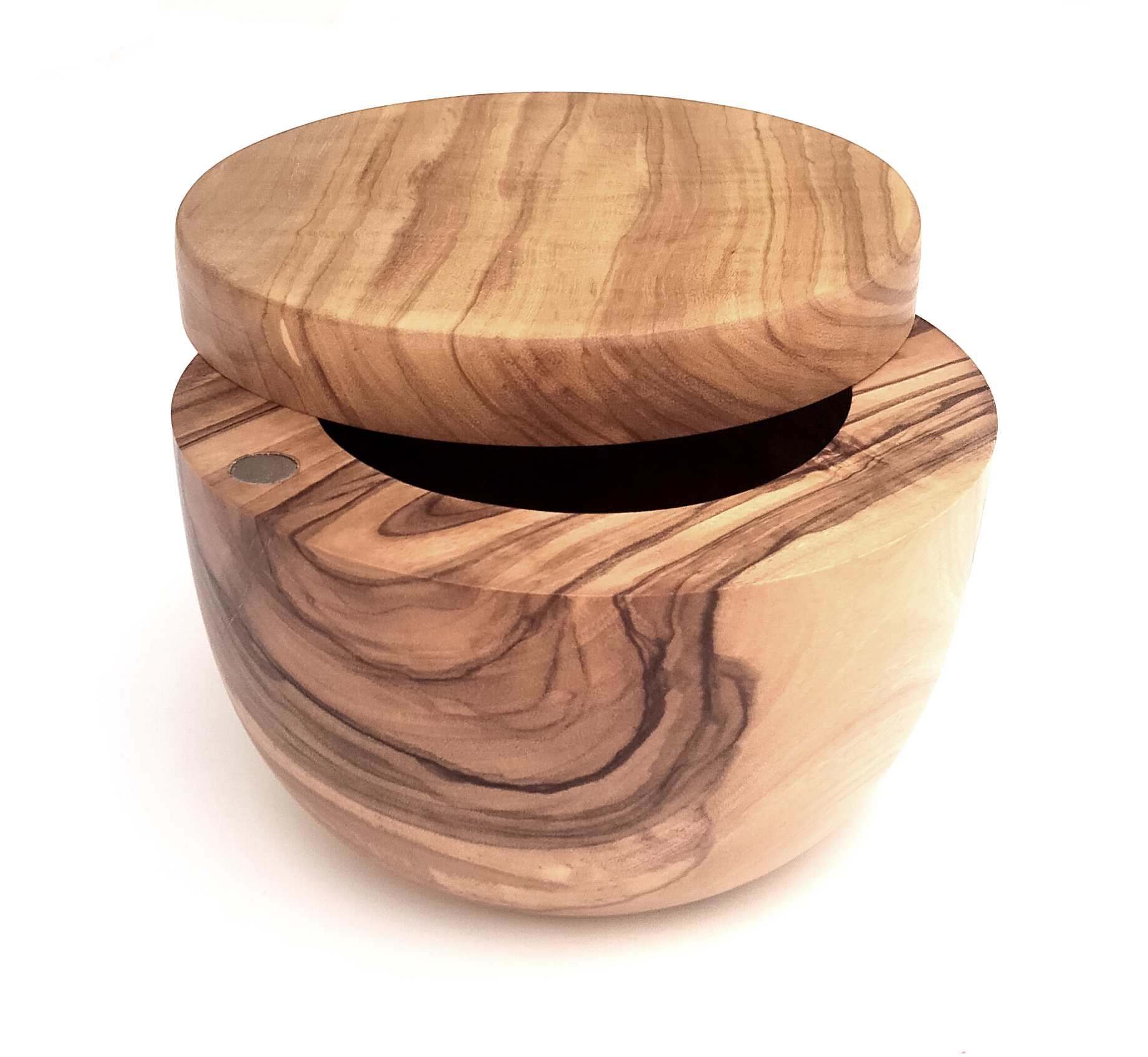 Olive Wood Salt Pot